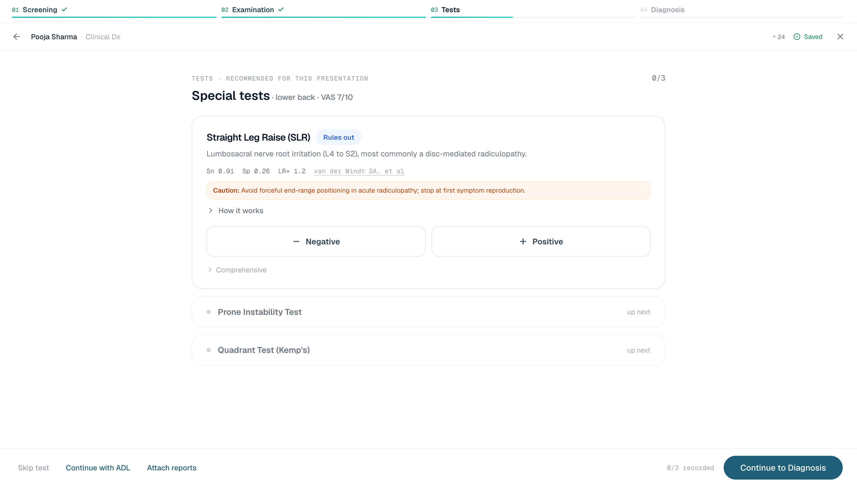 Healui special tests with psychometrics and citations